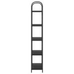 Bücherregal Schwarz Eichen-Optik 80 x 30 x 183 cm Holzwerkstoff – Bild 6