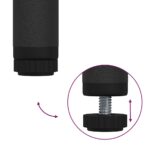 Kleiderständer Schwarz Eichen-Optik 90 x 30 x 100,5 cm – Bild 10