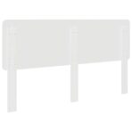 Kopfteil Weiss 200 cm Holzwerkstoff – Bild 6