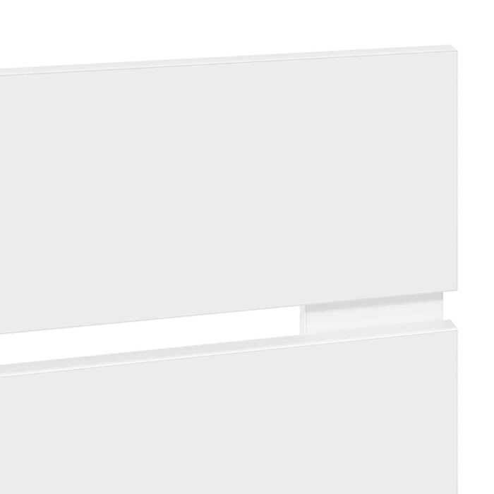 Kopfteil Weiss 200 cm Holzwerkstoff – Bild 7