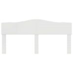 Kopfteil Weiss 200 cm Holzwerkstoff – Bild 4