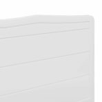 Kopfteil Weiss 200 cm Holzwerkstoff – Bild 7