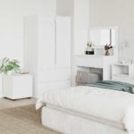 Badezimmerschrank Weiss 40,5 x 40 x 44 cm Holzwerkstoff