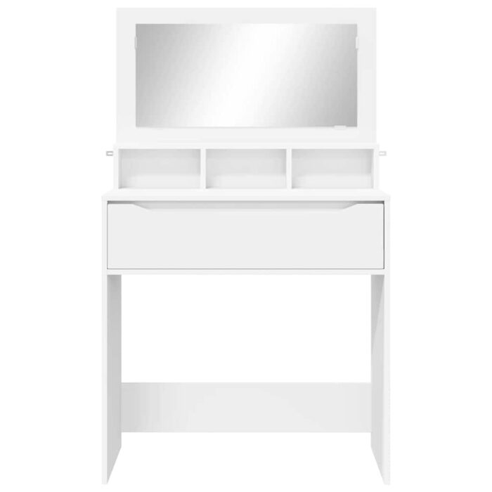 Schlafzimmer-Frisiertische mit Speicher Weiss 80 x 39,6 x 135 cm – Bild 6