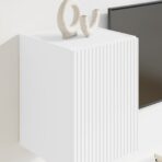 TV-Wandschrank Wandmontiert Weiss 30 x 31 x 40 cm Holzwerkstoff – Bild 4