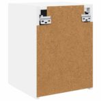 TV-Wandschrank Wandmontiert Weiss 30 x 31 x 40 cm Holzwerkstoff – Bild 8