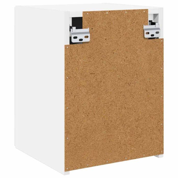 TV-Wandschrank Wandmontiert Weiss 30 x 31 x 40 cm Holzwerkstoff – Bild 8