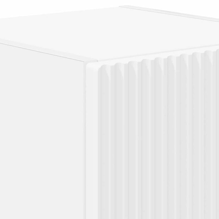 TV-Wandschrank Wandmontiert Weiss 30 x 31 x 40 cm Holzwerkstoff – Bild 9