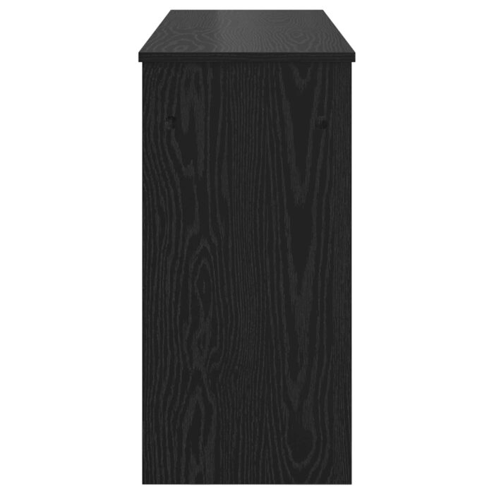 Klavierständer Schwarz Eichen-Optik 130 x 32 x 64 cm – Bild 6