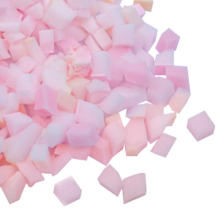 Zerkleinerte Schaumfüllung Rosa 2,5 kg Polyurethan – Bild 5