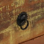 Schreibtisch Altholz Massiv 140x50x77 cm – Bild 8