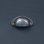 Sideboard Hill Grau 125x40x80 cm Massivholz Kiefer – Bild 6