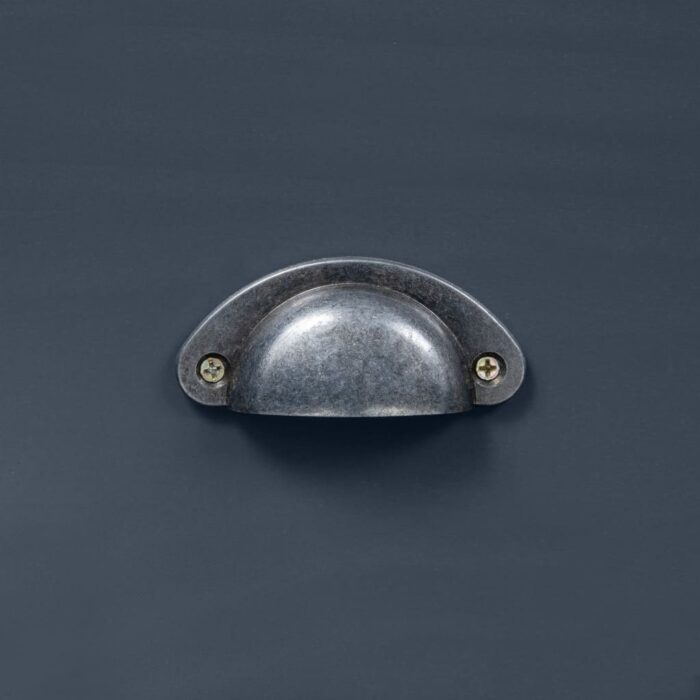 Sideboard Hill Grau 125x40x80 cm Massivholz Kiefer – Bild 6