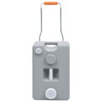 Camping-Wassertank mit Rollen 25 L Blau – Bild 2