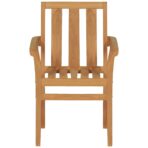 5-tlg. Garten-Essgruppe Massivholz Teak – Bild 11