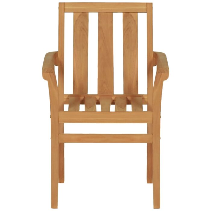 5-tlg. Garten-Essgruppe Massivholz Teak – Bild 11