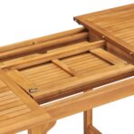 5-tlg. Garten-Essgruppe Massivholz Teak – Bild 8