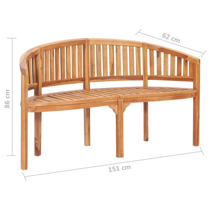 4-tlg. Garten-Lounge-Set Massivholz Teak – Bild 12