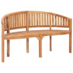 4-tlg. Garten-Lounge-Set Massivholz Teak – Bild 6