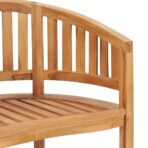 4-tlg. Garten-Lounge-Set Massivholz Teak – Bild 8