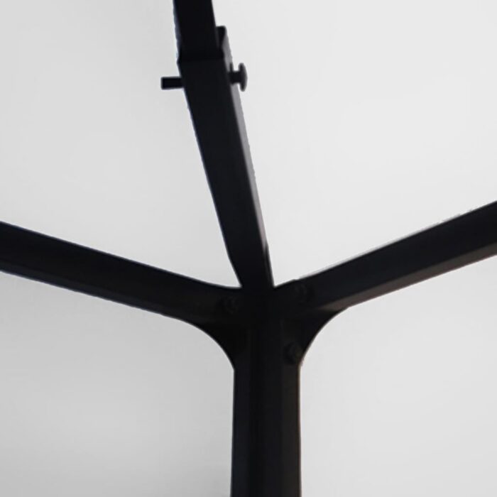 Pavillon mit LED-Lichterkette Weiss 3x4 m – Bild 6