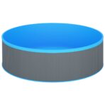 Planschbecken mit Einhängeskimmer und Pumpe 350x90 cm Weiss – Bild 4