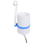 Planschbecken mit Einhängeskimmer und Pumpe 350x90 cm Weiss – Bild 8