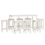 9-tlg. Bar-Set Massivholz Kiefer – Bild 2