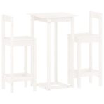 3-tlg. Bar-Set Massivholz Kiefer – Bild 2