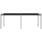Pavillon mit Ausziehbarem Dach 600x300x233 cm Anthrazit – Bild 2