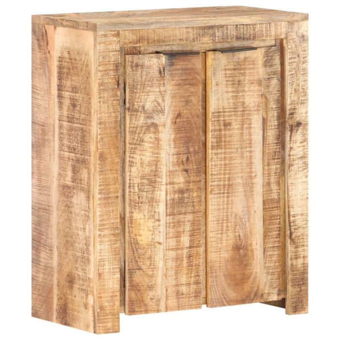 Sideboard 59x33x75 cm Raues Mangoholz – Bild 7