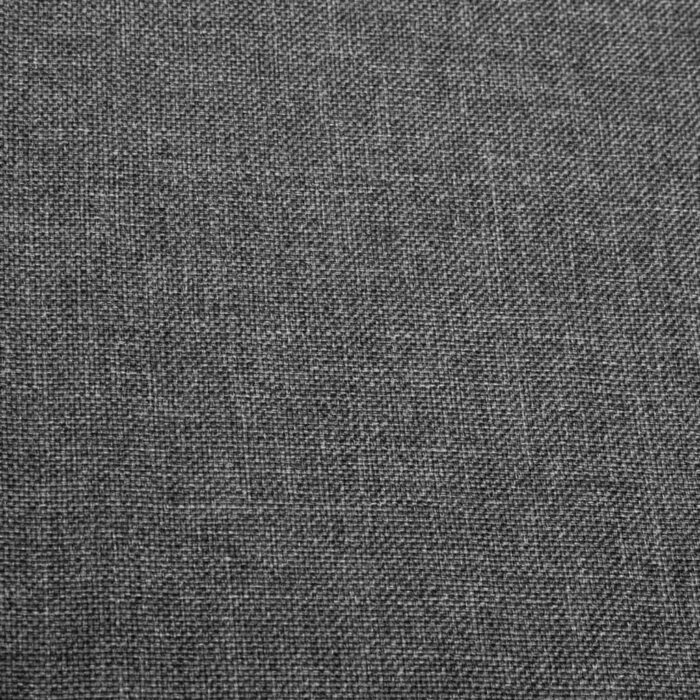 Schaukelstuhl Hellgrau Stoff – Bild 6