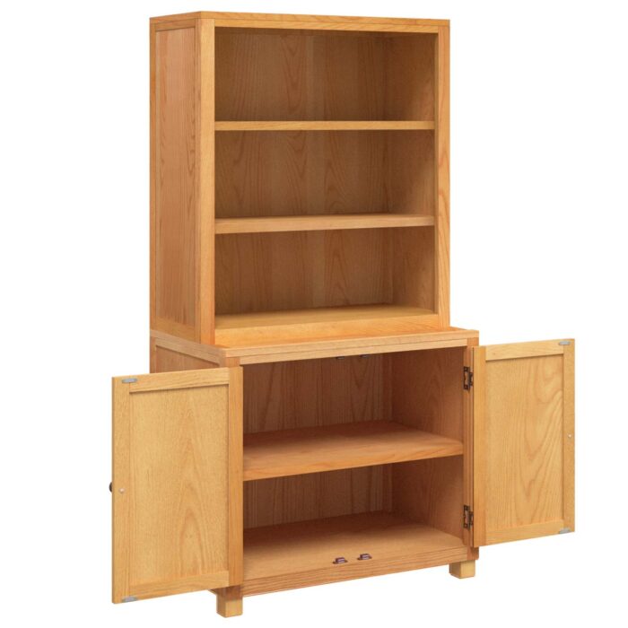 Aufbewahrungsmöbel-Set mit Speicher mit Tür Braun Holzwerkstoff – Bild 6