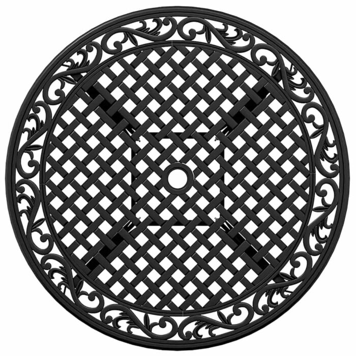 Garten Essgruppe 5 pcs Bronze Aluminium – Bild 10