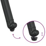 Garten Essgruppe 5 pcs Bronze Aluminium – Bild 12