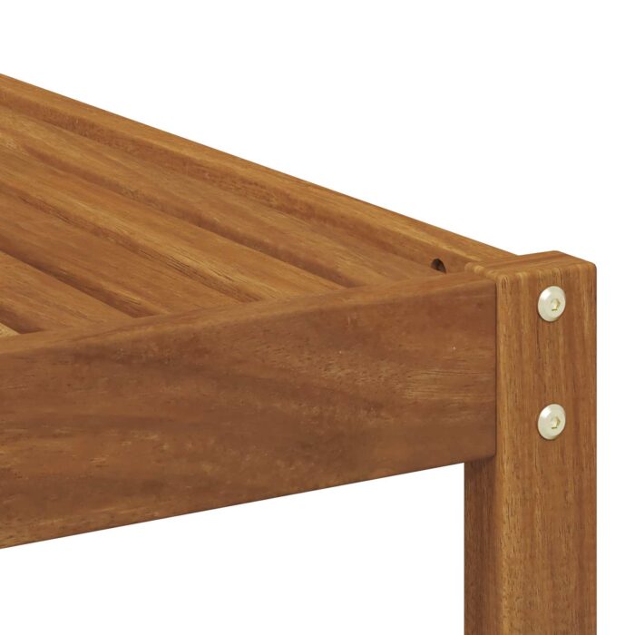 Outdoor-Sofagarnitur 9 pcs Natur Massivholz Akazie – Bild 9