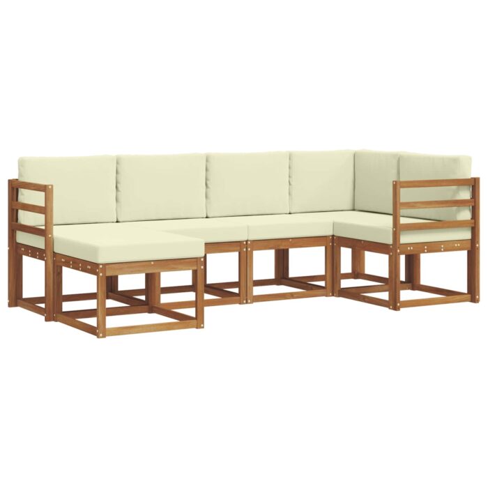 Sofa Set 6 pcs Natur – Bild 2