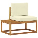 Outdoor-Sofagarnitur 2 pcs Natur 182,5 x 63 x 73 cm – Bild 4