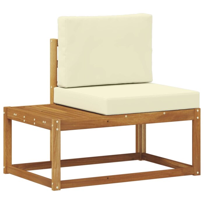 Outdoor-Sofagarnitur 2 pcs Natur 182,5 x 63 x 73 cm – Bild 4