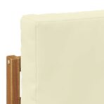 Sofa Set 7 Stück Natur Massivholz Akazie – Bild 8