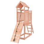 Spielturm mit Kletterwand - 1 - Massivholz Kiefer – Bild 3