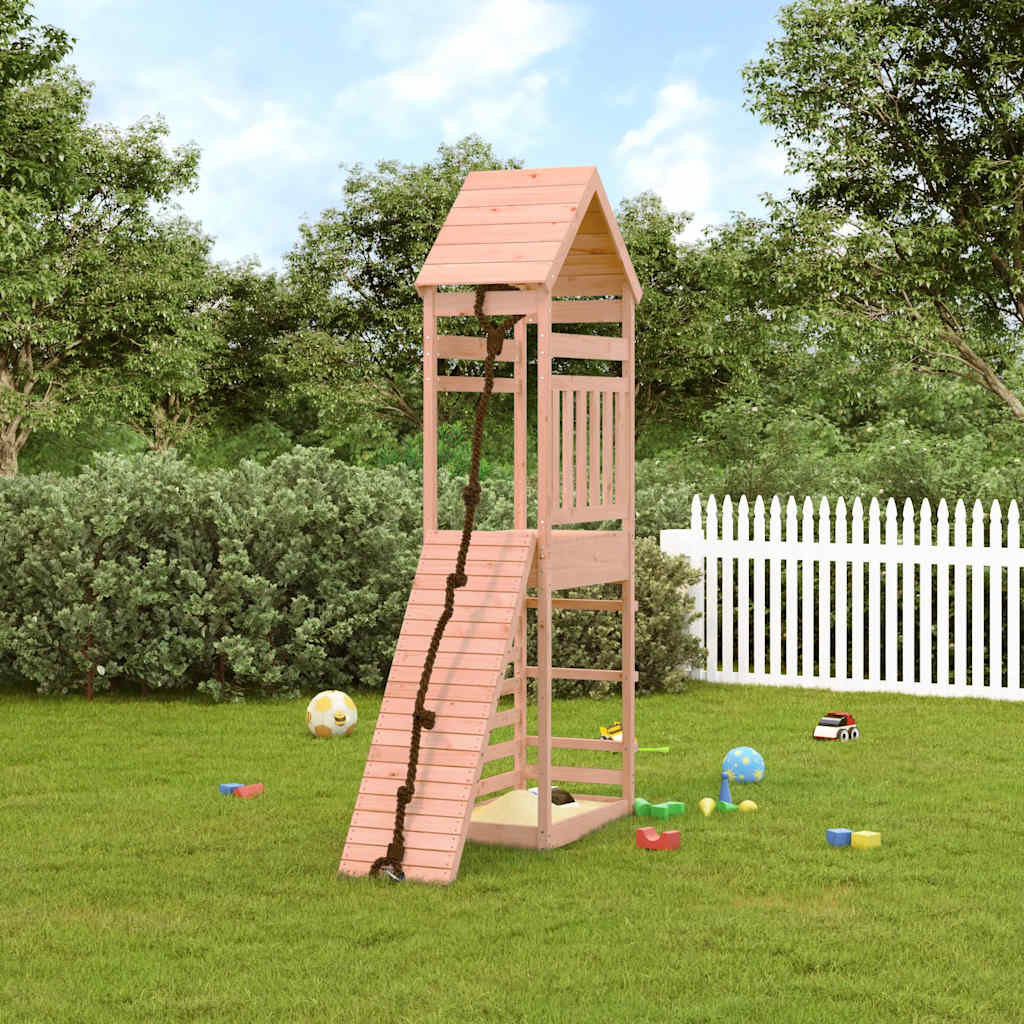 3156920_1.jpg Spielturm mit Kletterwand - 1 - Massivholz Kiefer – Bild 1