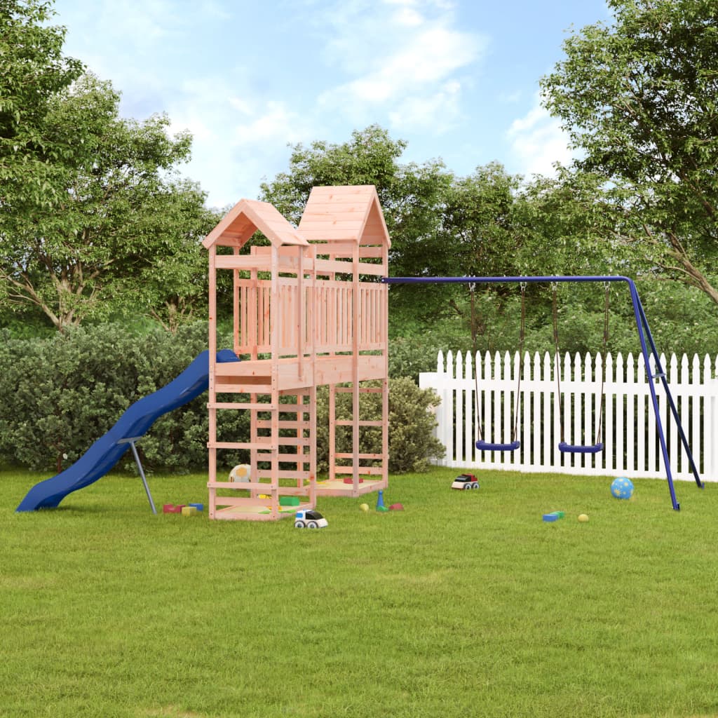 3156980_1.jpg Spielturm - Massivholz Kiefer – Bild 1