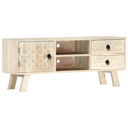 Nachttisch / TV-Schrank Massivholz Mango