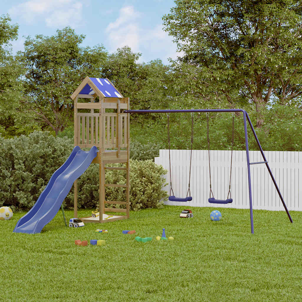 3279105_1.jpg Spielturm Imprägniertes Kiefernholz - Massivholz Kiefer – Bild 1