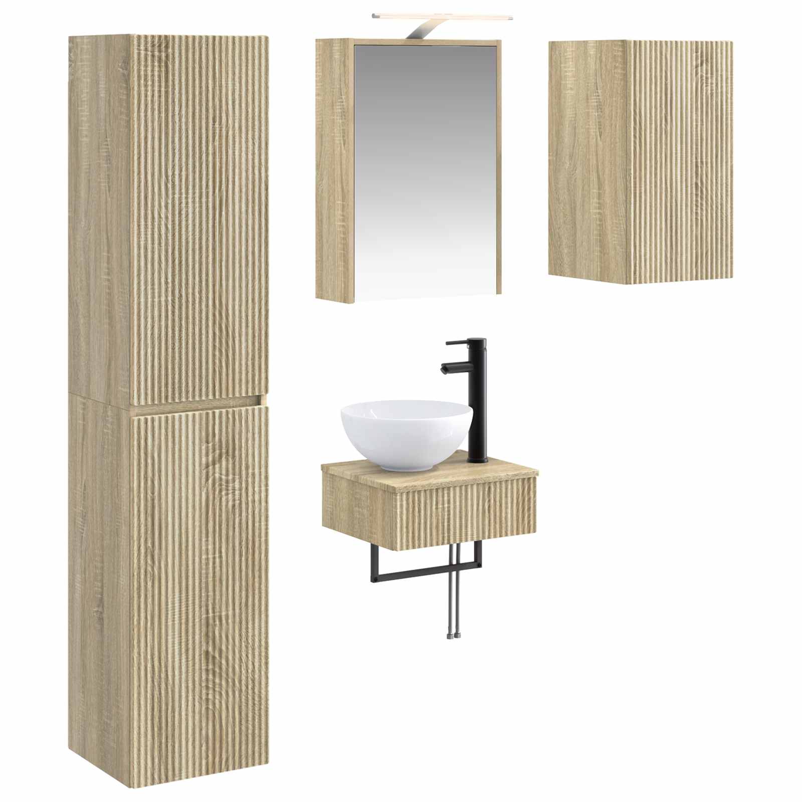 3407249_1.jpg Badezimmermöbel-Set 5 pcs – Bild 1