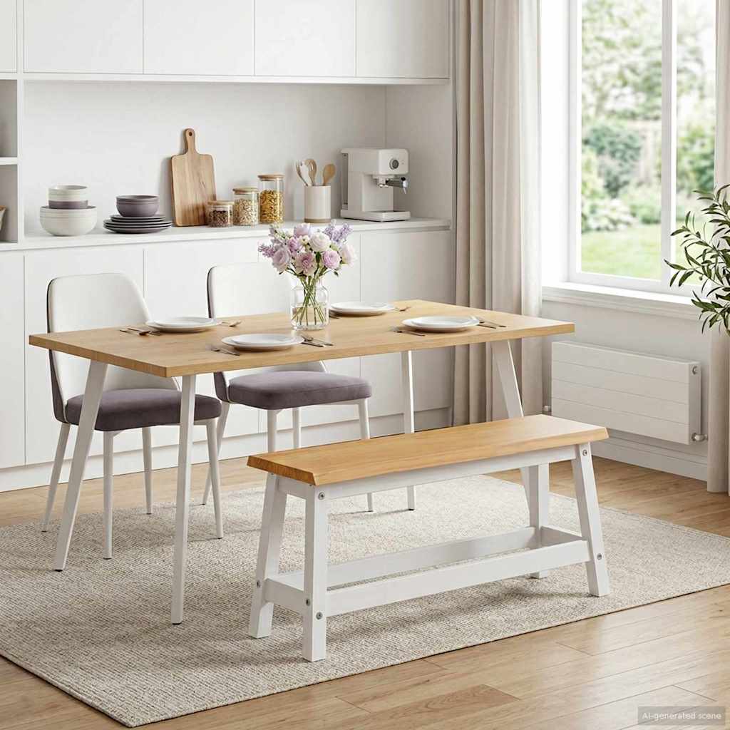 42037010_1.jpg Esstischbank EKAI - Massivholz Kiefer – Bild 1