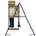 Spielturm - Massivholz Kiefer – Bild 5