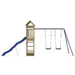 Spielturm - Massivholz Kiefer – Bild 7