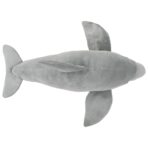 Delfin Kuscheltier Plüsch Grau – Bild 4